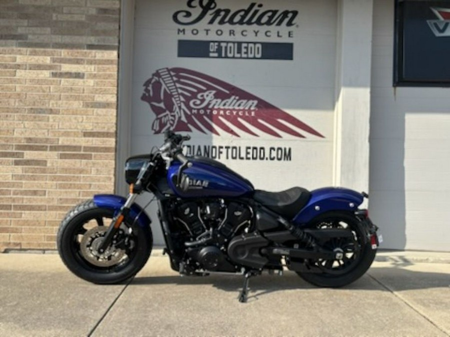 2025 Indian Motorcycle® Scout® Bobber Limited +Tech Spirit Blue Metallic