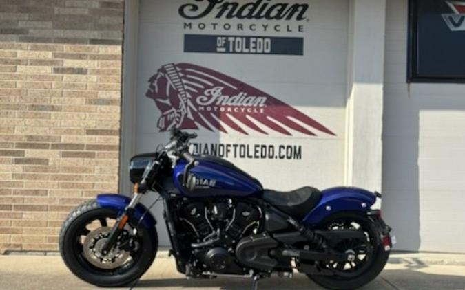 2025 Indian Motorcycle® Scout® Bobber Limited +Tech Spirit Blue Metallic