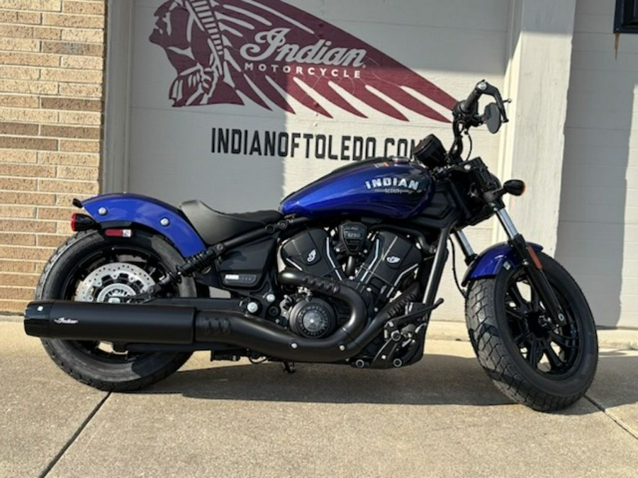 2025 Indian Motorcycle® Scout® Bobber Limited +Tech Spirit Blue Metallic