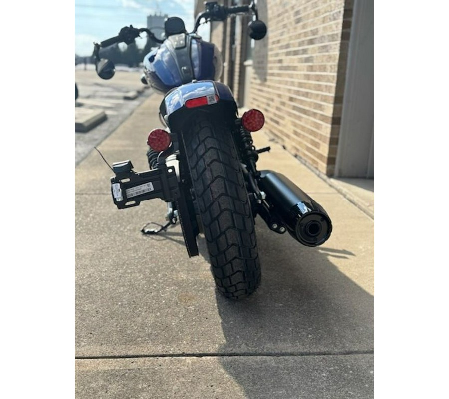 2025 Indian Motorcycle® Scout® Bobber Limited +Tech Spirit Blue Metallic