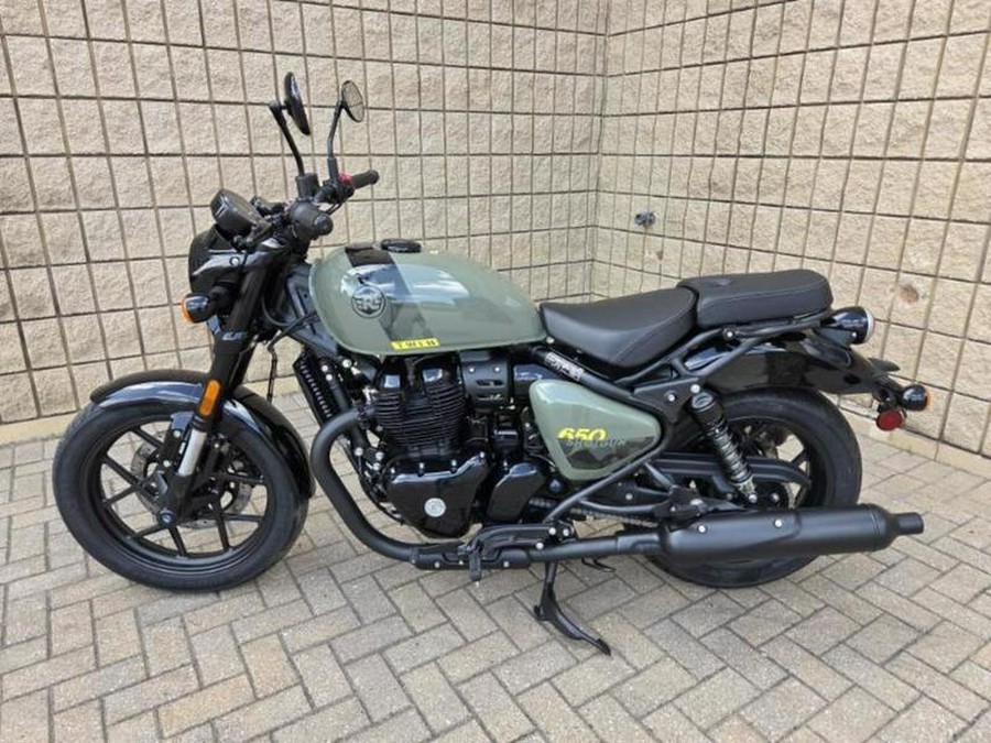 2026 Royal Enfield Shotgun 650 Green Drill