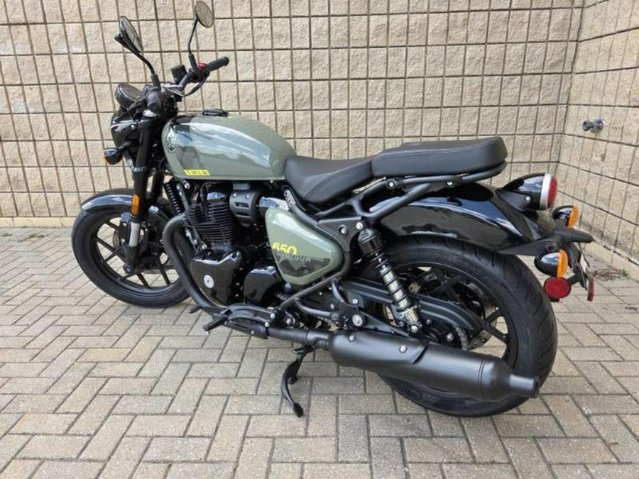 2026 Royal Enfield Shotgun 650 Green Drill