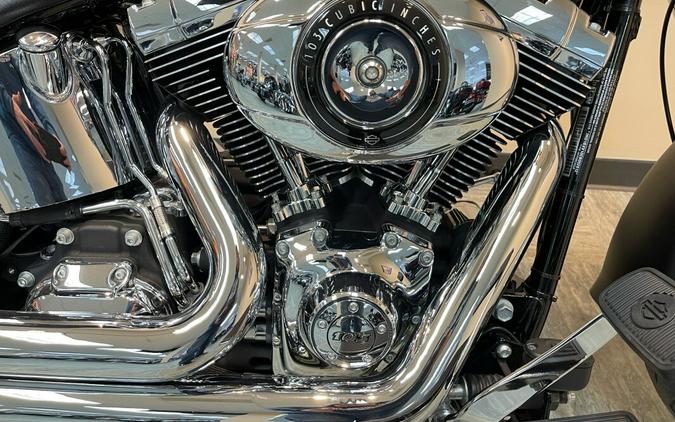 2012 Harley-Davidson Fat Boy Vivid Black FLSTF103
