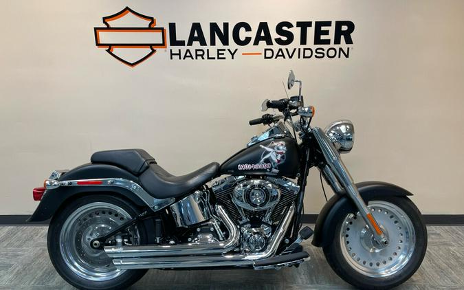 2012 Harley-Davidson Fat Boy Vivid Black FLSTF103