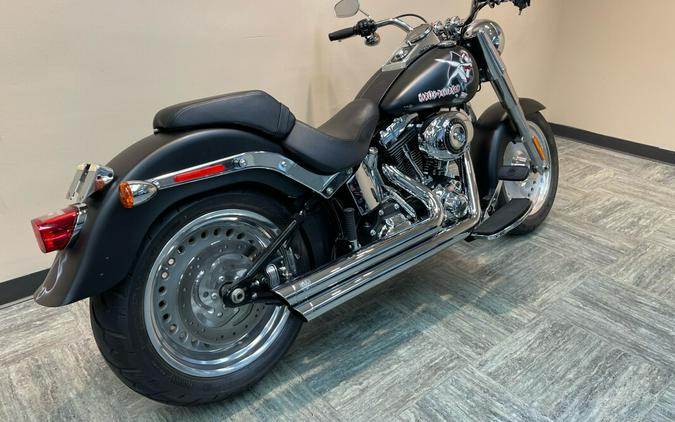 2012 Harley-Davidson Fat Boy Vivid Black FLSTF103