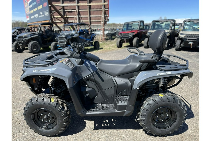 2024 Can-Am OUTLANDER MAX DPS 700 - GRANITE GRAY