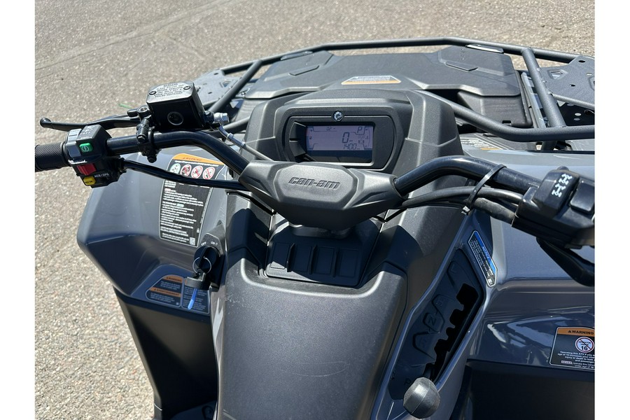 2024 Can-Am OUTLANDER MAX DPS 700 - GRANITE GRAY