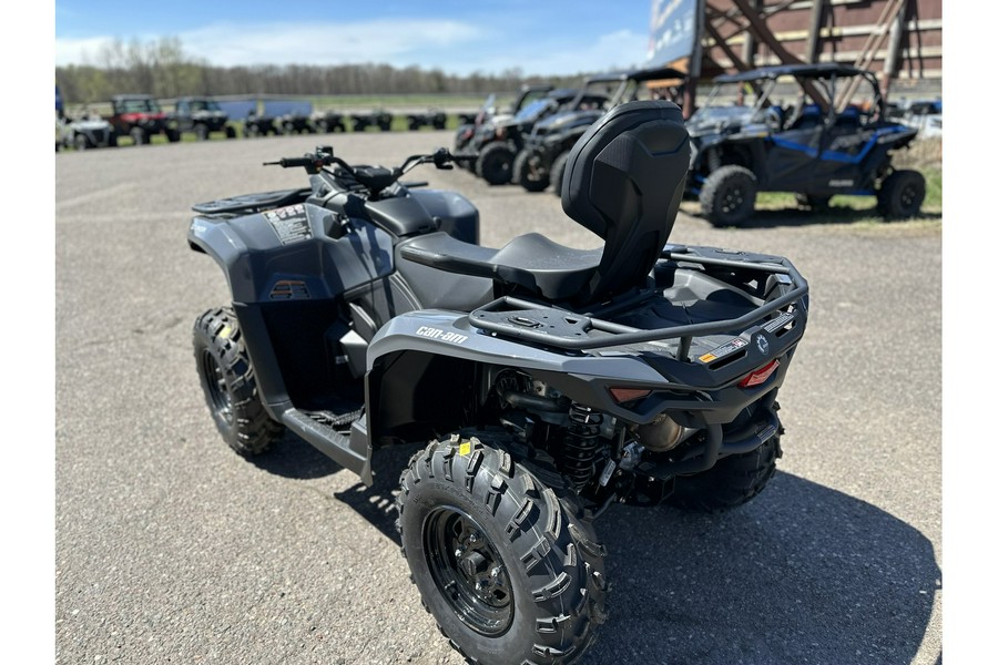 2024 Can-Am OUTLANDER MAX DPS 700 - GRANITE GRAY