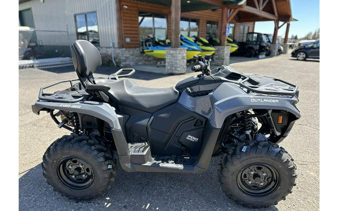 2024 Can-Am OUTLANDER MAX DPS 700 - GRANITE GRAY