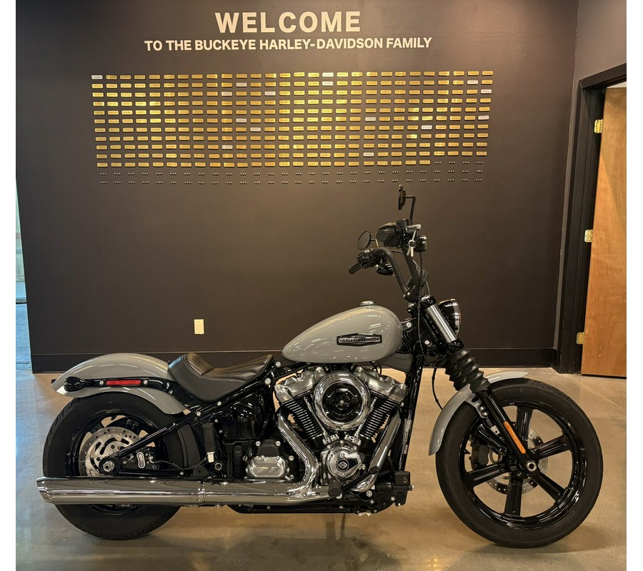 2025 Harley-Davidson® Street Bob® Billiard Gray w/Cast Wheels