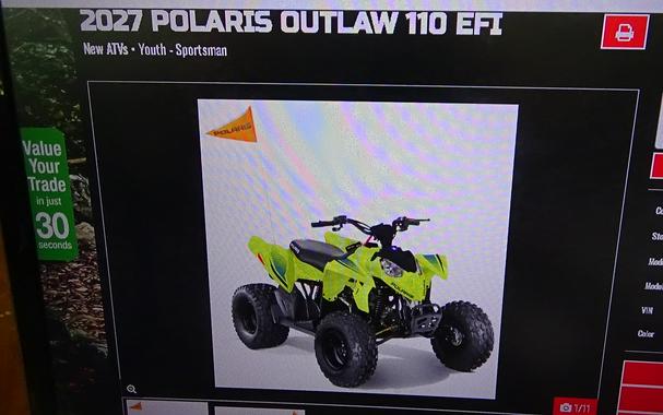 2027 Polaris Outlaw 110 EFI