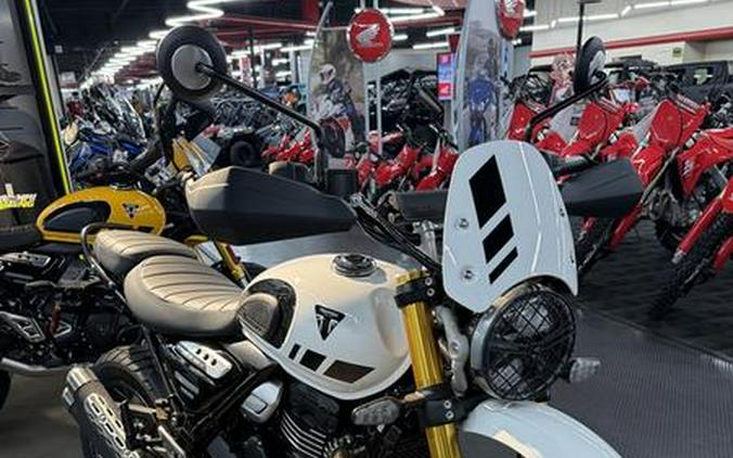 2026 Triumph Scrambler 400 XC Racing Yellow