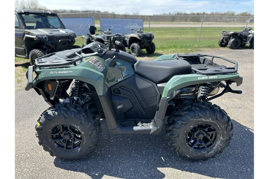 2024 Can-Am OUTLANDER PRO XU HD7 - TUNDRA GREEN