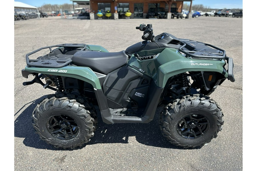 2024 Can-Am OUTLANDER PRO XU HD7 - TUNDRA GREEN