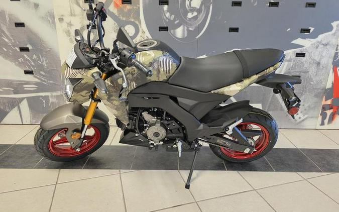 2026 Kawasaki Z125 PRO Cypher Camo Beige