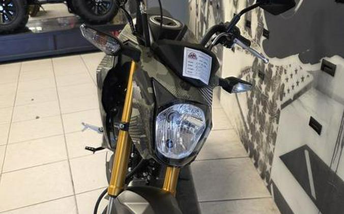 2026 Kawasaki Z125 PRO Cypher Camo Beige