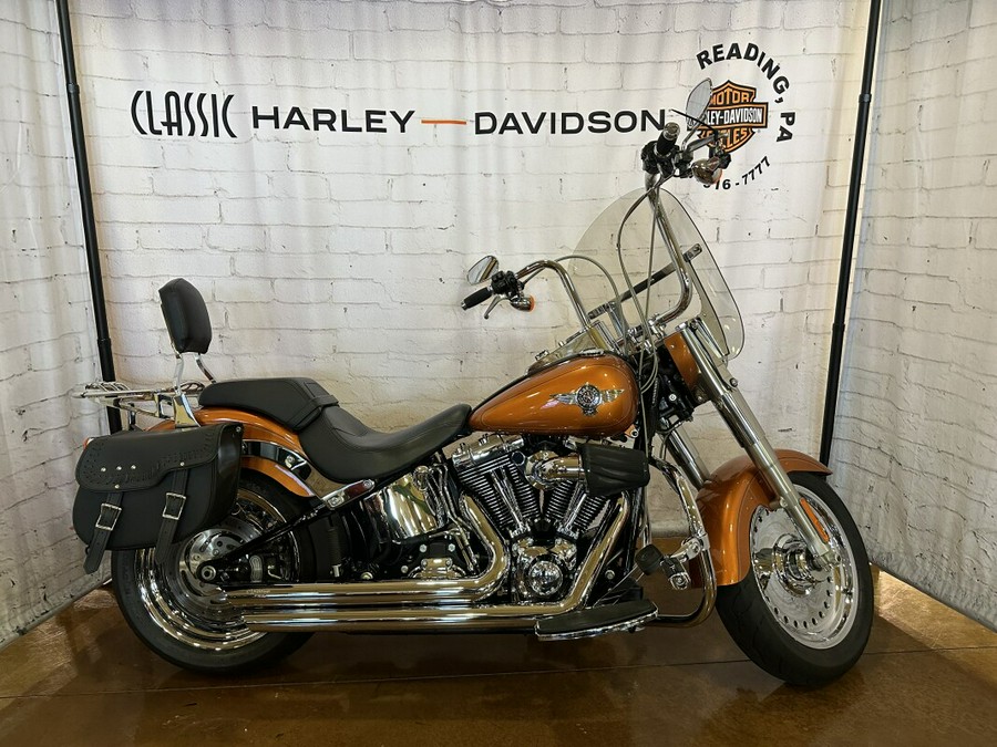 2014 Harley-Davidson Fat Boy FLSTF Amber Whiskey