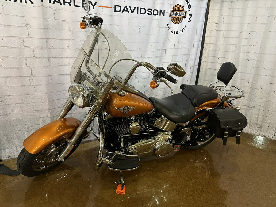 2014 Harley-Davidson Fat Boy FLSTF Amber Whiskey