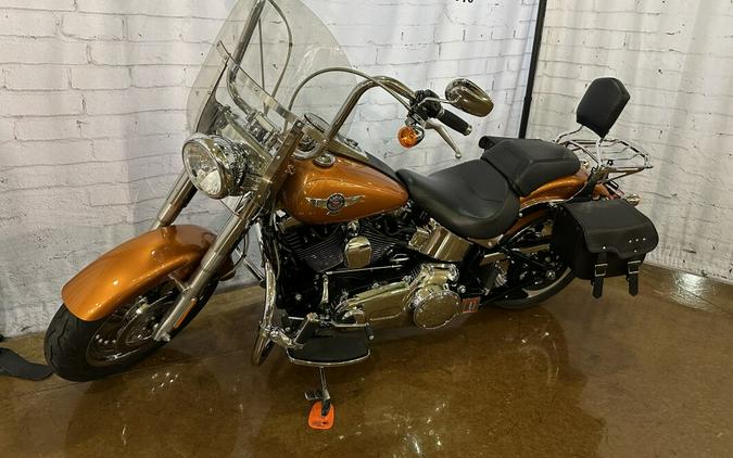 2014 Harley-Davidson Fat Boy FLSTF Amber Whiskey