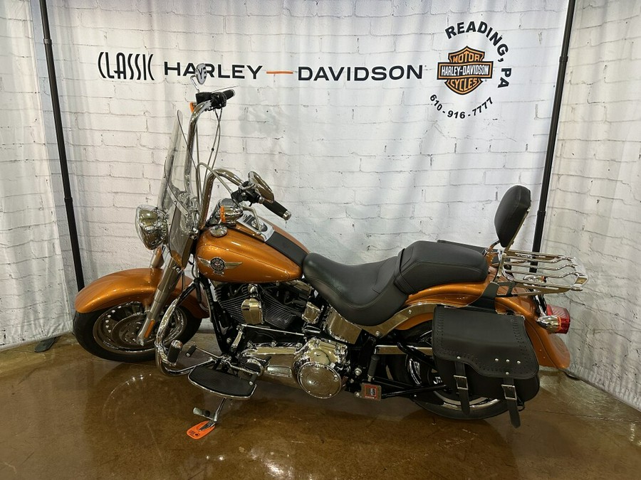 2014 Harley-Davidson Fat Boy FLSTF Amber Whiskey