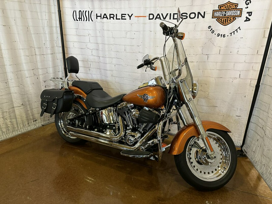 2014 Harley-Davidson Fat Boy FLSTF Amber Whiskey