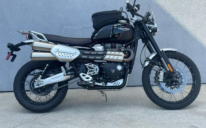2019 Triumph Scrambler 1200 XC Jet Black