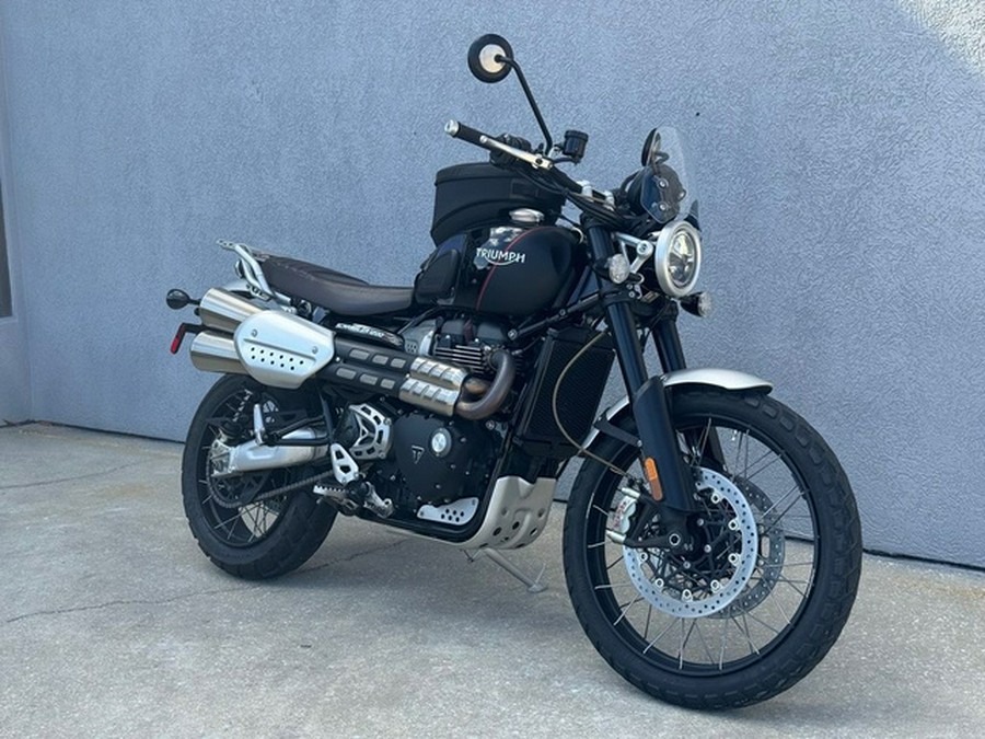 2019 Triumph Scrambler 1200 XC Jet Black