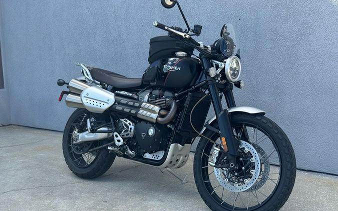 2019 Triumph Scrambler 1200 XC Jet Black