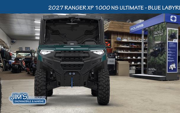 2027 Ranger XP 1000 NorthStar Edition Ultimate - Blue Labyrinth - Polaris