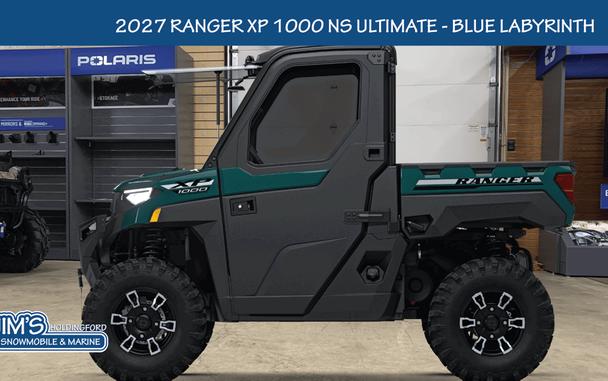 2027 Ranger XP 1000 NorthStar Edition Ultimate - Blue Labyrinth - Polaris