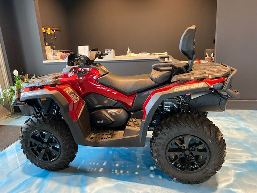 2024 Can-Am Outlander Max XT 1000R Red/Satin