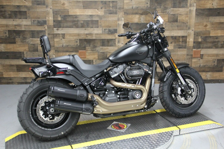 2019 Harley-Davidson Fat Bob 114 Black Denim