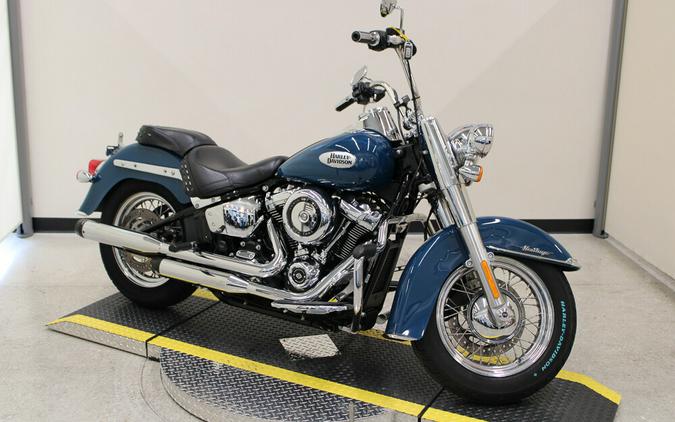 Used 2021 Harley-Davidson Heritage Classic Cruiser FLHC Motorcycle For Sale In Miami, Florida