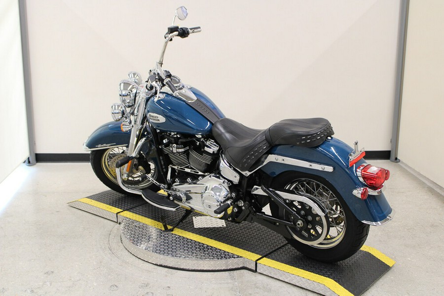 Used 2021 Harley-Davidson Heritage Classic Cruiser FLHC Motorcycle For Sale In Miami, Florida