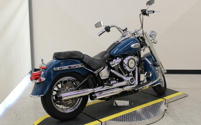 Used 2021 Harley-Davidson Heritage Classic Cruiser FLHC Motorcycle For Sale In Miami, Florida