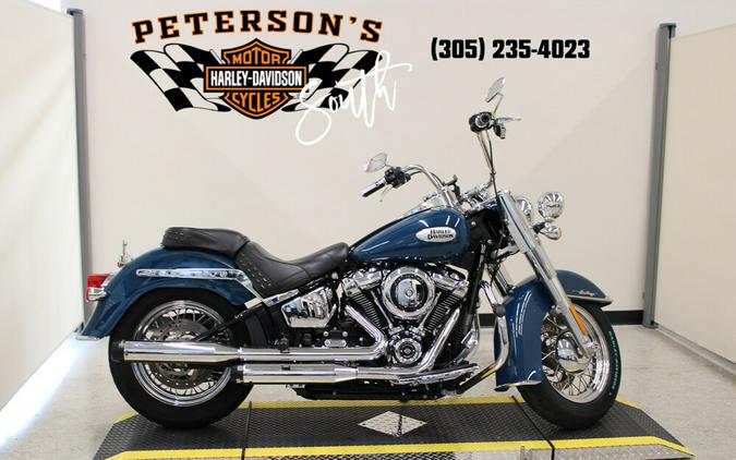 Used 2021 Harley-Davidson Heritage Classic Cruiser FLHC Motorcycle For Sale In Miami, Florida