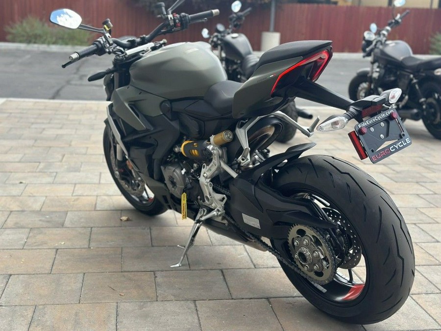 2025 Ducati Streetfighter V2 Storm Green