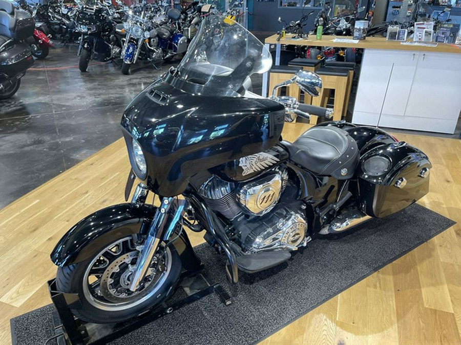 2017 Indian Chieftain Wildfire Red Over Thunder Black