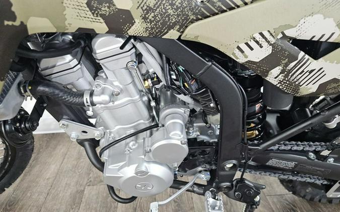 2026 Kawasaki KLX300 Cypher Camo Beige