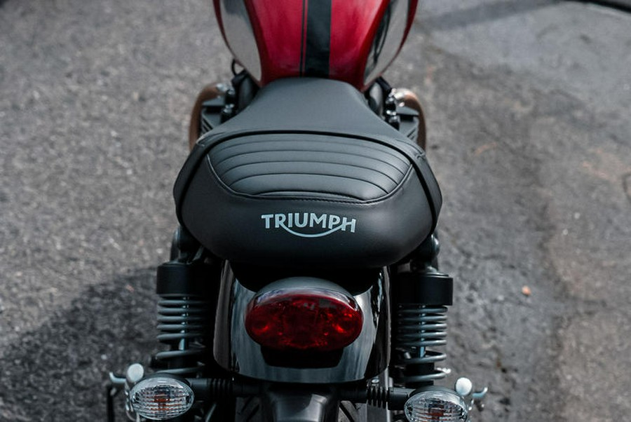 2023 Triumph Speed Twin 900 Chrome Edition Red Hopper