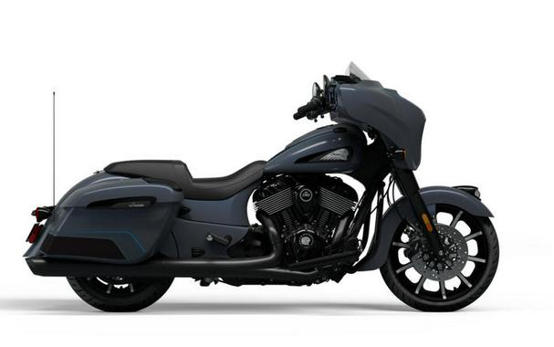 2024 Indian Motorcycle® Chieftain® Dark Horse® w/Powerband Audio Pkg Icon Stealth Gray Azure