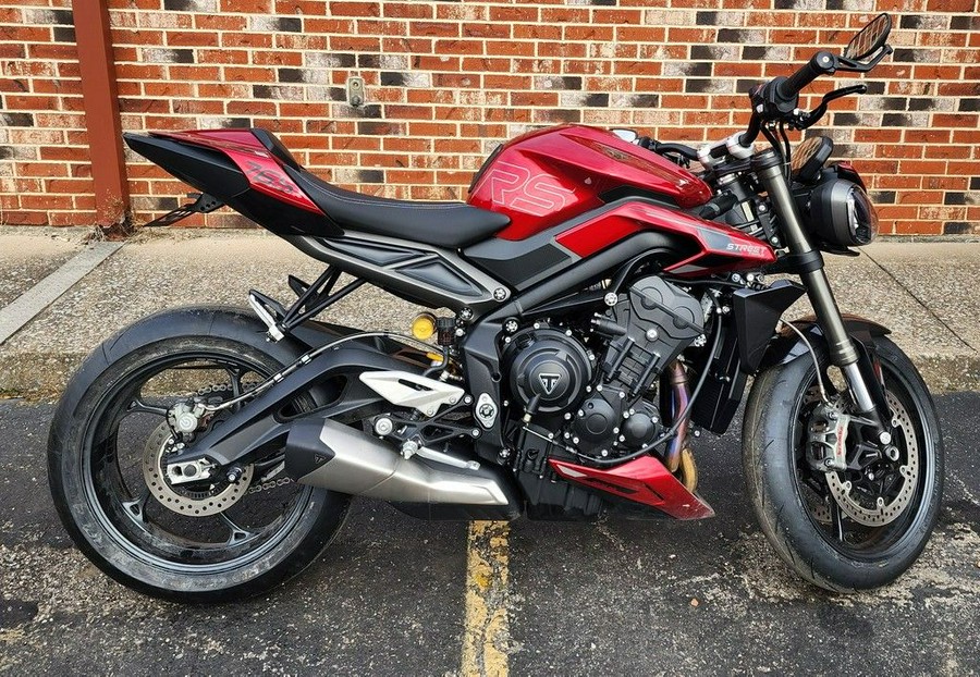 2024 Triumph Street Triple 765 RS Carnival Red