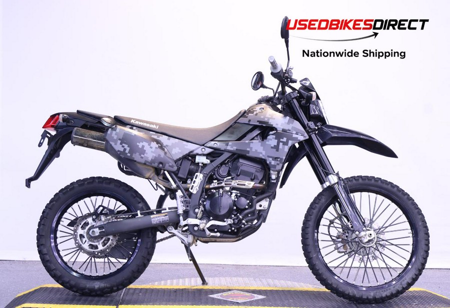 2019 KAWASAKI KLX 250 CAMO - $3,999.00
