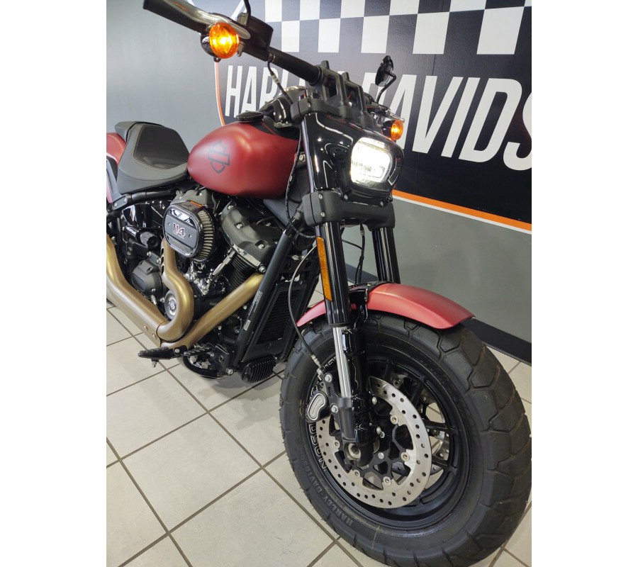 2019 Harley-Davidson® Fat Bob® 114 Wicked Red Denim