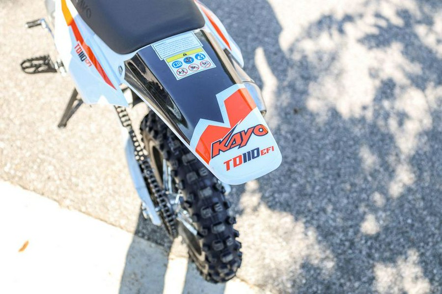 New 2025 KAYO TD 110 EFI