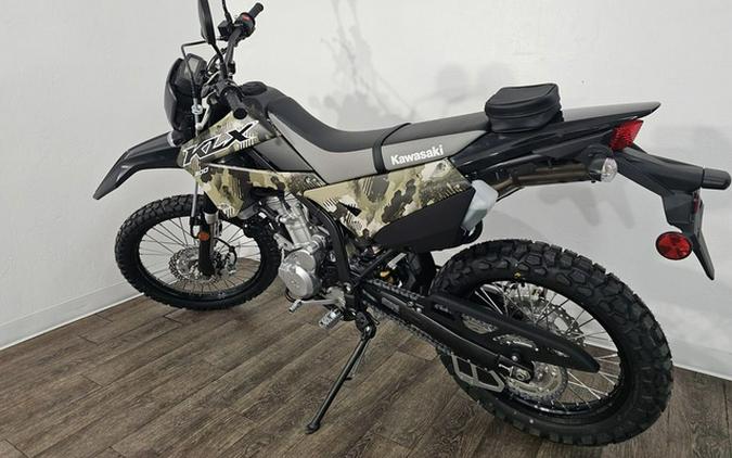 2026 Kawasaki KLX300 Cypher Camo Beige