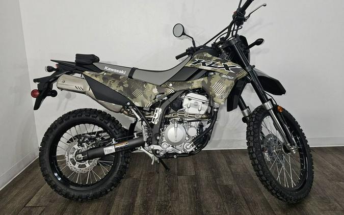 2026 Kawasaki KLX300 Cypher Camo Beige