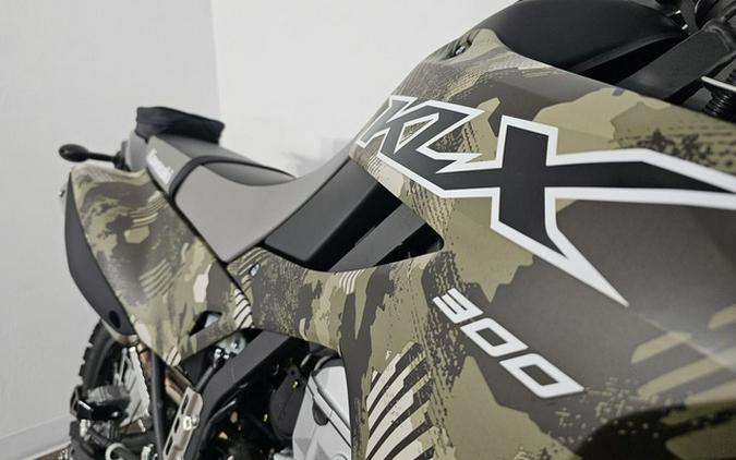 2026 Kawasaki KLX300 Cypher Camo Beige