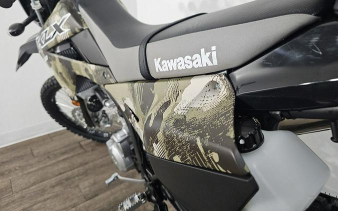 2026 Kawasaki KLX300 Cypher Camo Beige