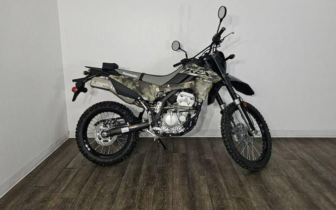 2026 Kawasaki KLX300 Cypher Camo Beige